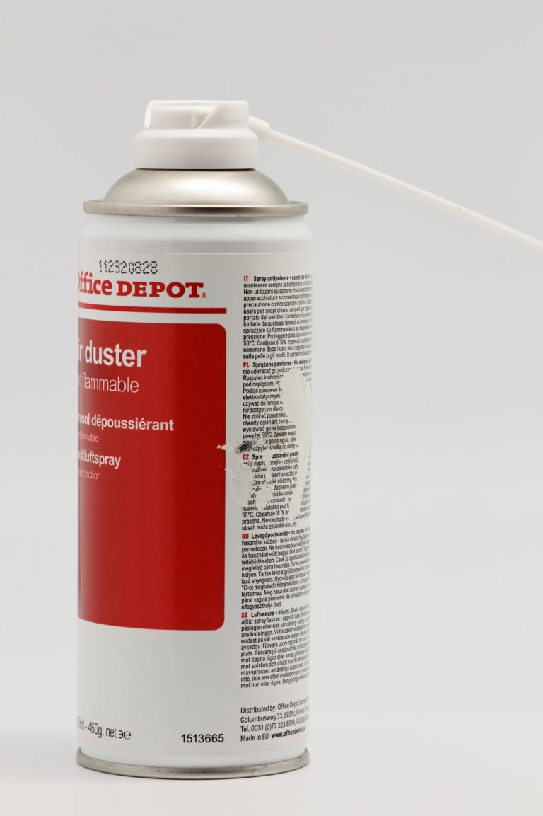 Air duster spray can