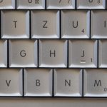 Keyboard closeup