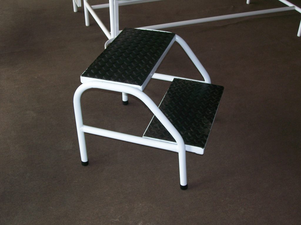 Step stool with platform