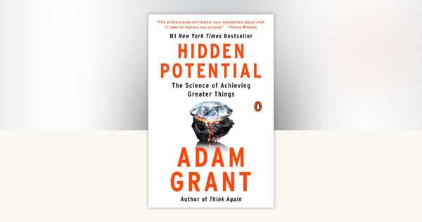 Hidden Potential by Adam Grant book cover
