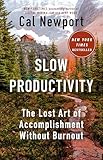 Slow Productivity by Cal Newport book cover