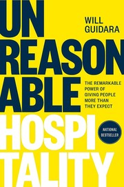 Book cover for Unreasonable Hospitality by Will Guidara