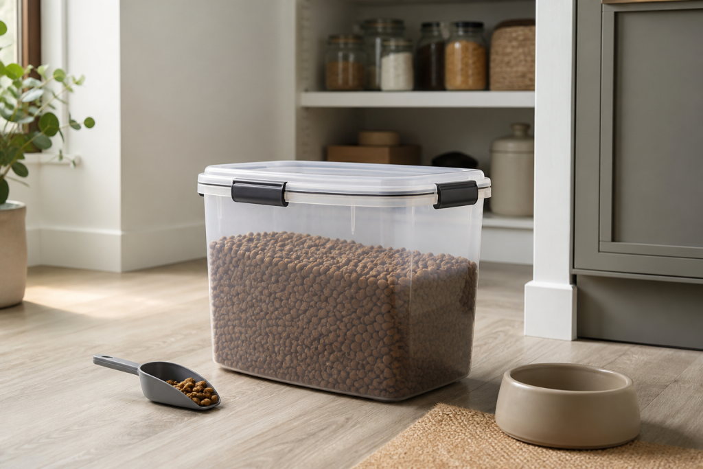 IRIS Airtight Pet Food Storage Container Review (2026): The Pantry Upgrade That Makes Kibble Less Chaotic